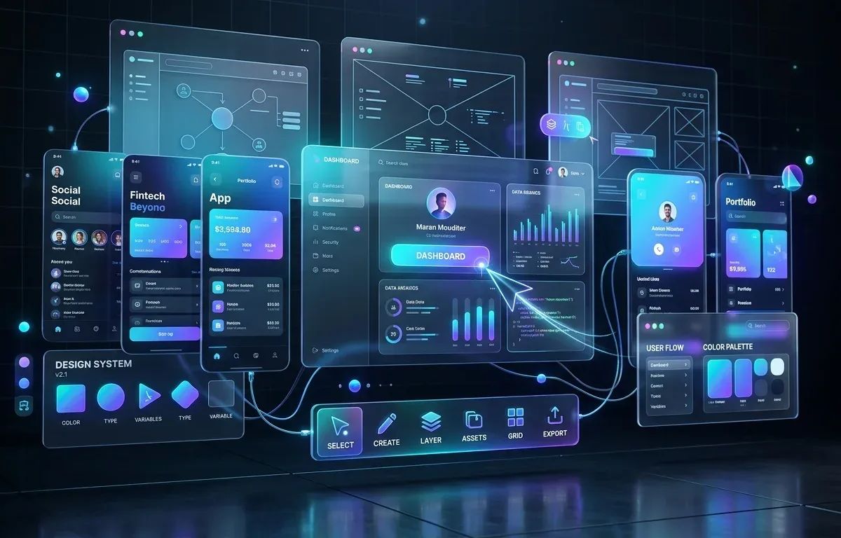 A Evolução do Design UI/UX no Desenvolvimento Front-end